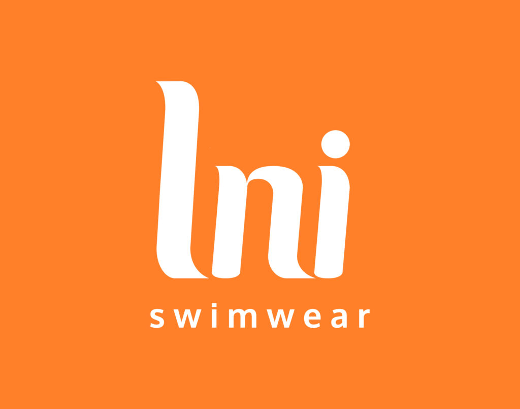 Logo LNI blanc fond orange